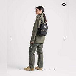 {Herschel Supply Co} mini nova canvas backpack in black